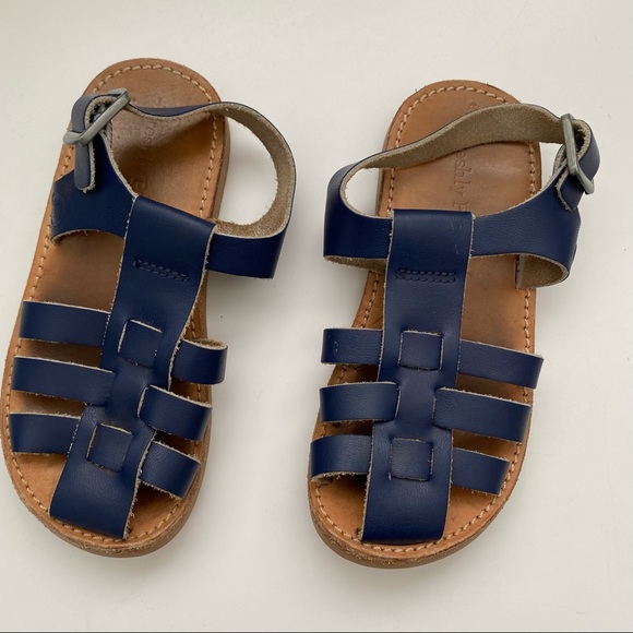 Freshly Picked || Navy Bixby Sandals 9 - Picture 2 of 6